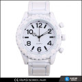 2015 geneva man watch white color